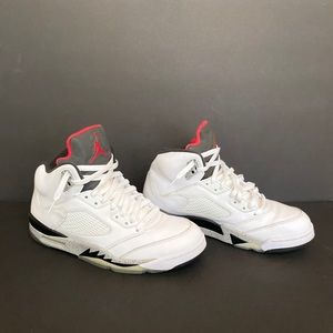 Jordan 5 White Cement